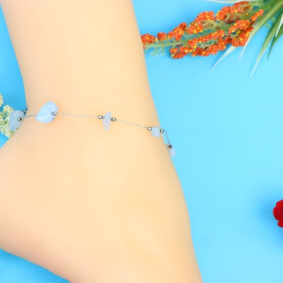 Elegant Handmade Anklet – Perfect for Women & Girls | Ideal Gift Option, DYC1856 - Picture 7 of 8